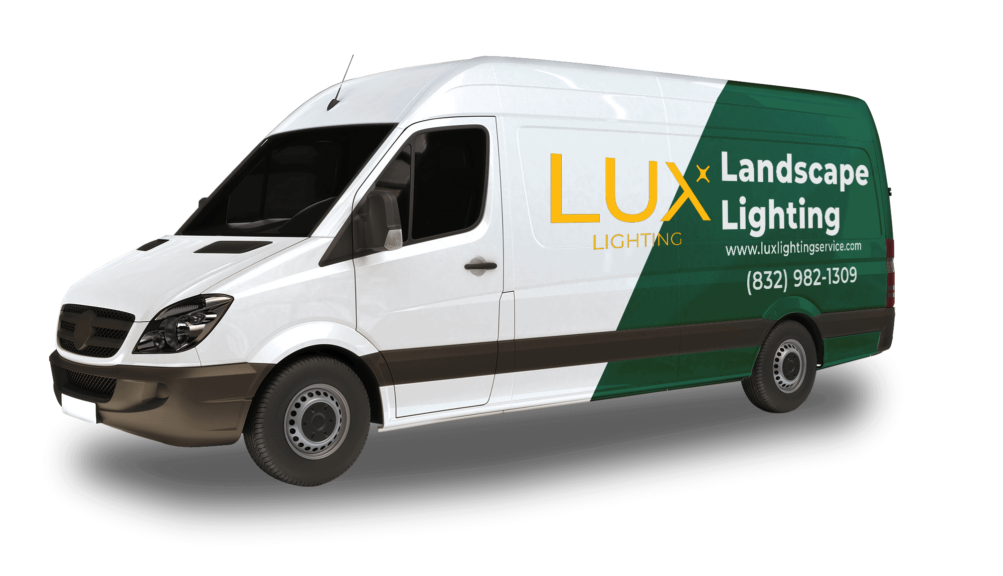 LUX Lighting Services Landscape Lighting Van